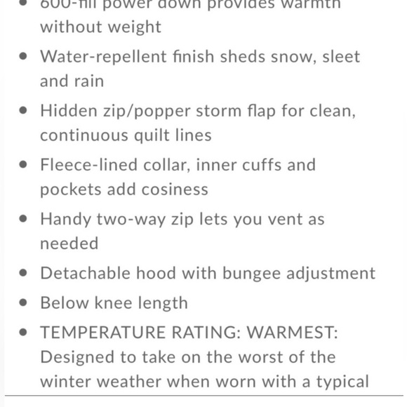 Lands End Tulip Hem Down Jacket - Picture 5 of 6